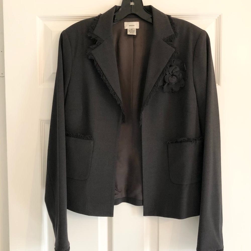 Entsou blazer -gray